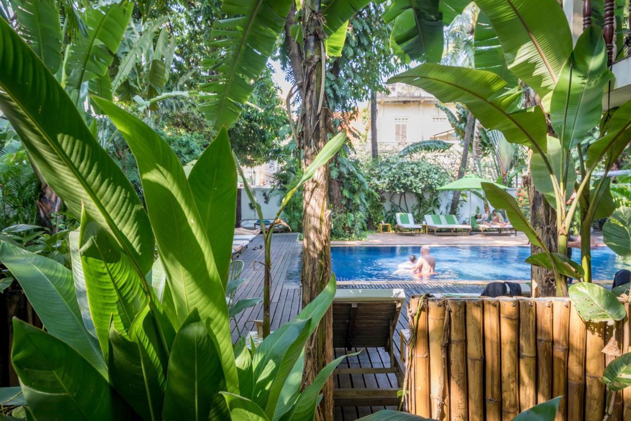 Villa Langka Hotel & Restaurant Phnom Penh Eksteriør bilde