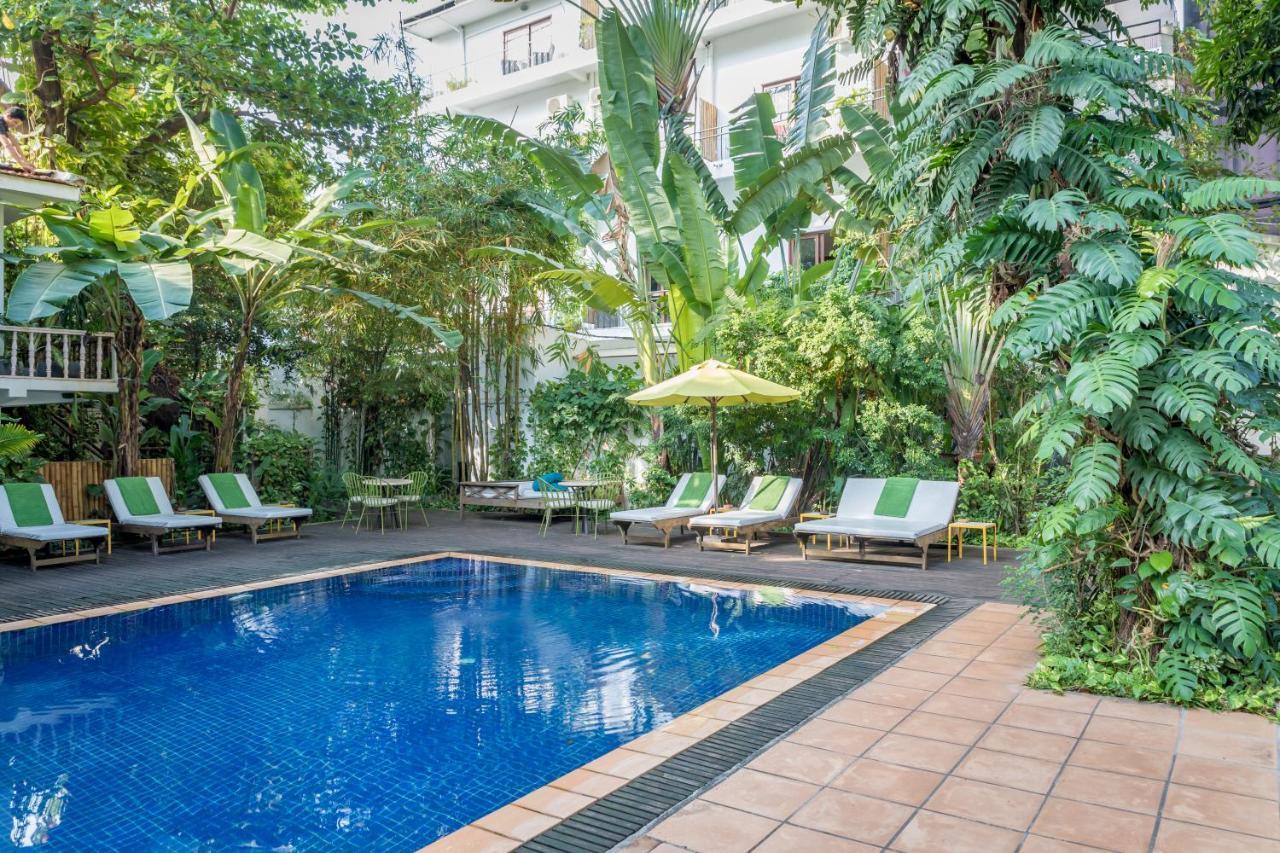 Villa Langka Hotel & Restaurant Phnom Penh Eksteriør bilde